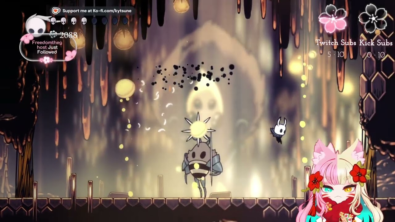 Hive knight boss full fight |Hollow Knight   |#kytsun3  on #twitch