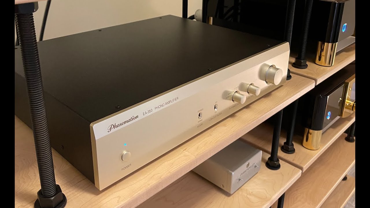 Phasemation EA-350 Phono Amplifier&mdash;Japanese vinyl royalty