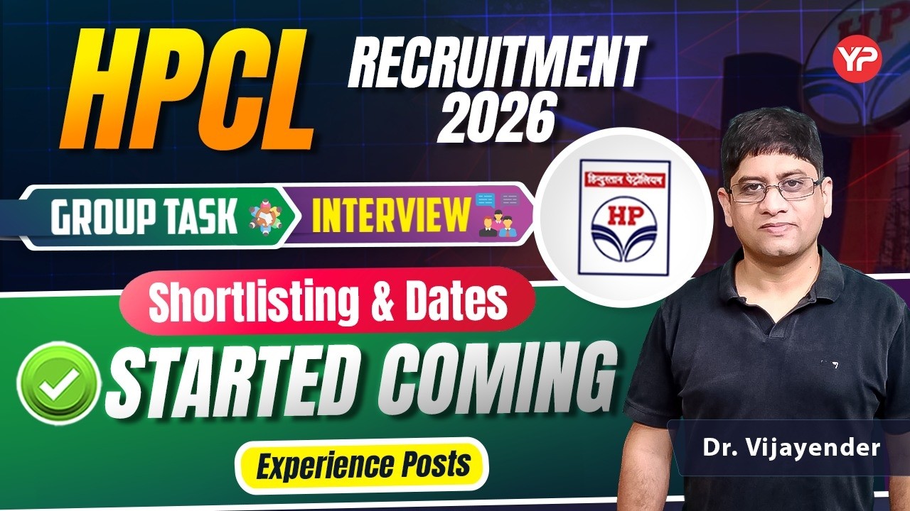 HPCL GT & Interview Shortlisting & Dates started coming | Prepare with YourPedia for Experience Post