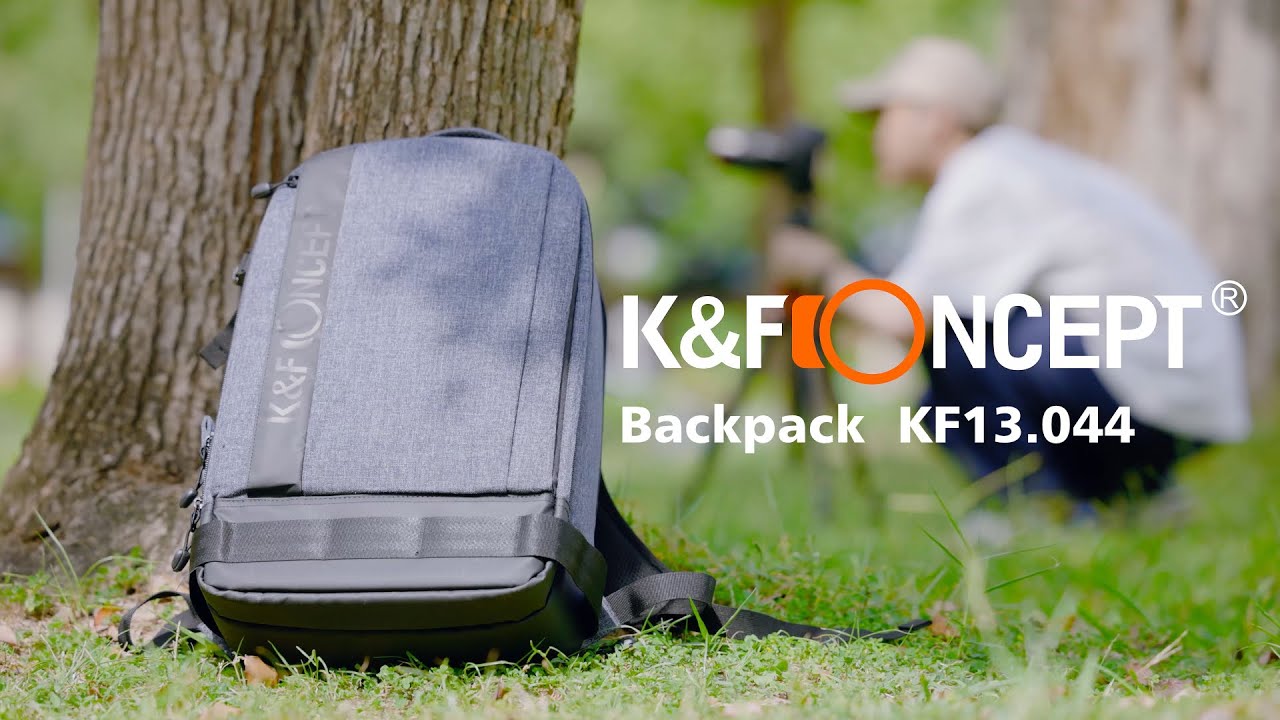 NEED a Lightweight but Large Capacity Camera Backpack? Check K&F Concept  KF13.044