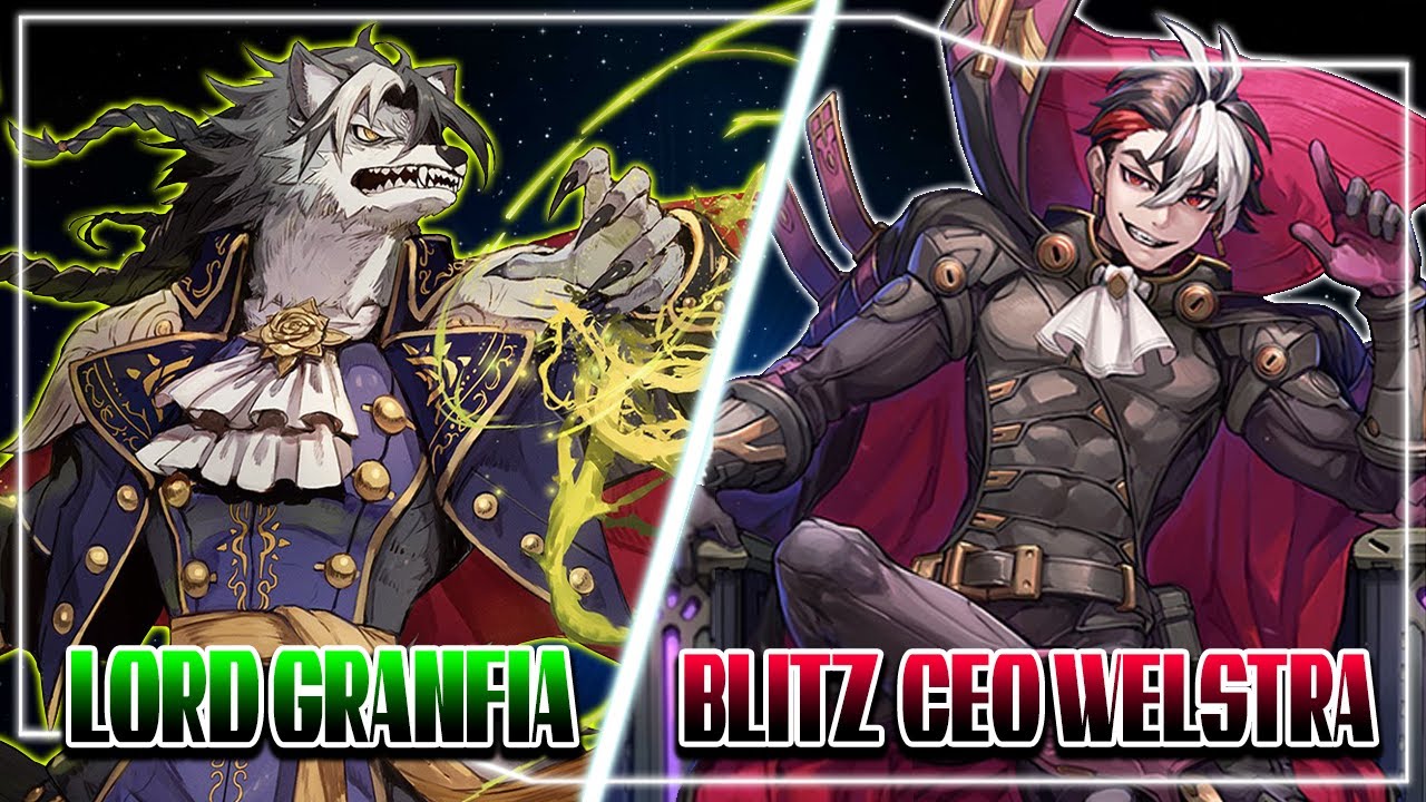 Cardfight!! Vanguard OverDress: Lord Granfia (Stoicheia)VS Blitz CEO Welstra  (Brandt Gate) [D-BT09]