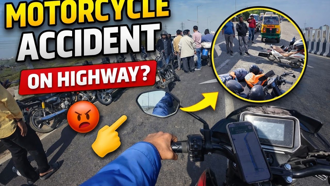 Highway par Accident Ho Gya 😱