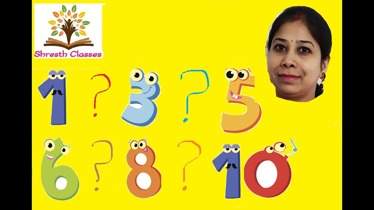 In Between numbers for kids | Shresth Classes