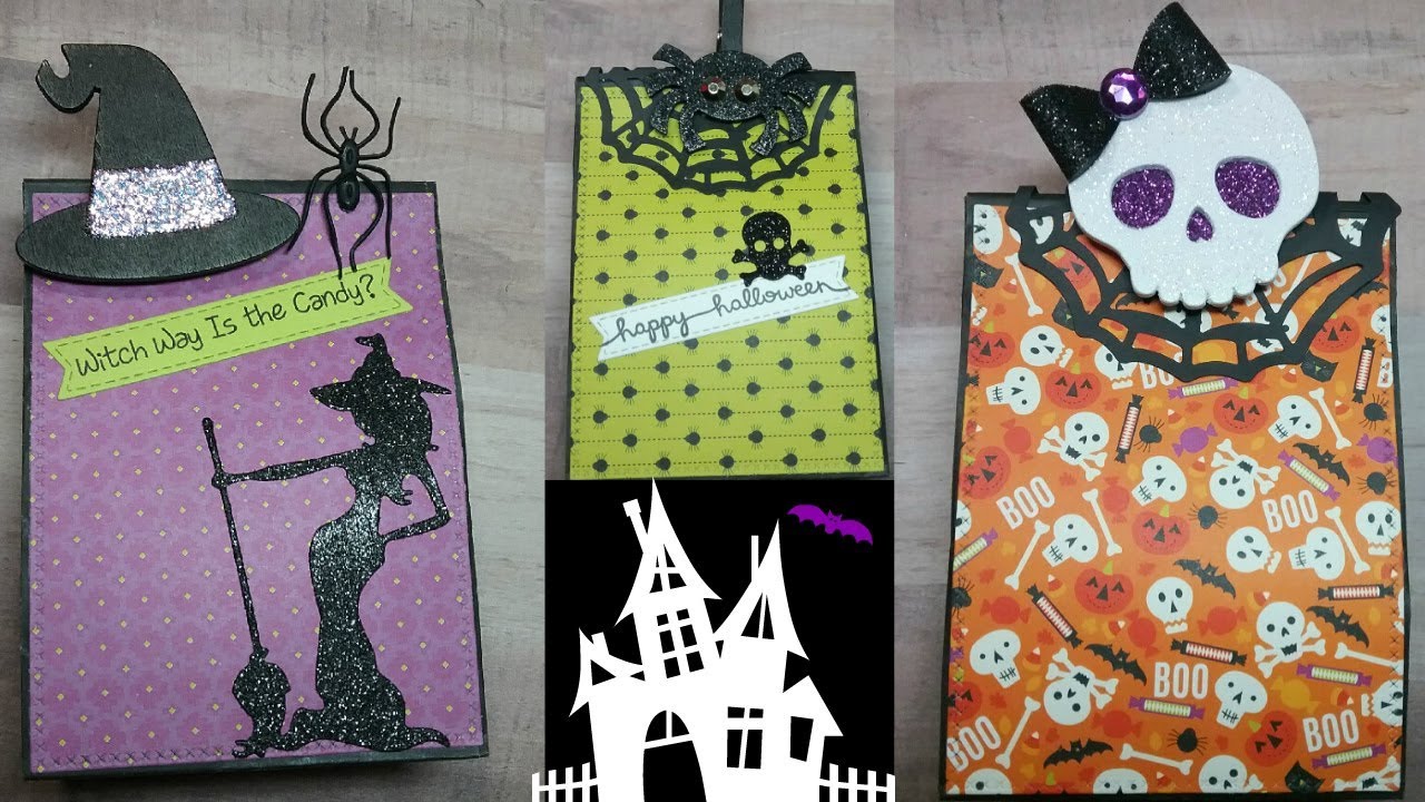Halloween Treat Bags & Altered Clothespins!