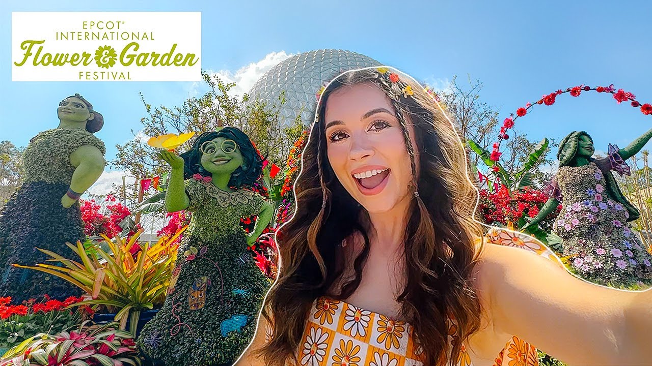 EPCOT International Flower & Garden Festival 2023 Opening Day!! 🌼