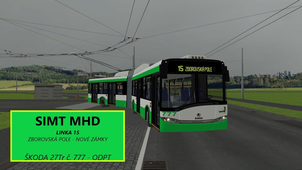 SIMT MHD - linka 15 - &Scaron;koda 27Tr Solaris č. 777 - ODPT