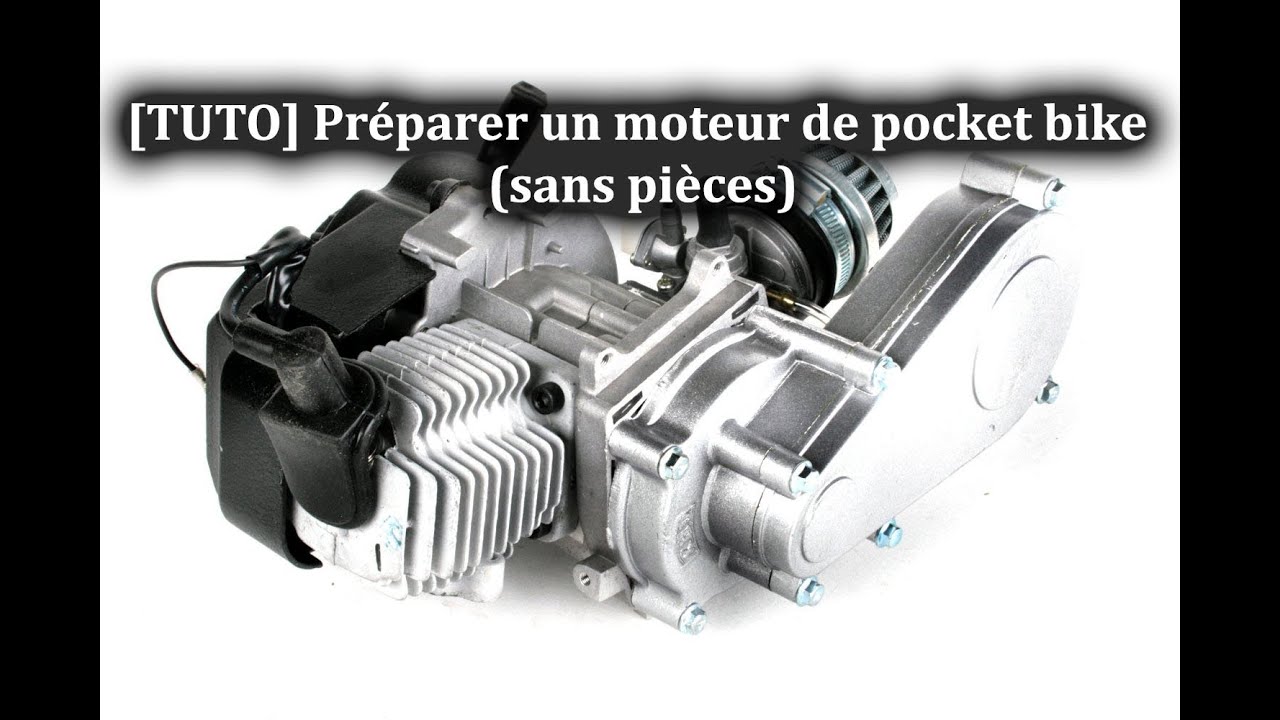 [TUTO] Préparer un moteur de pocket bike (sans pièces)