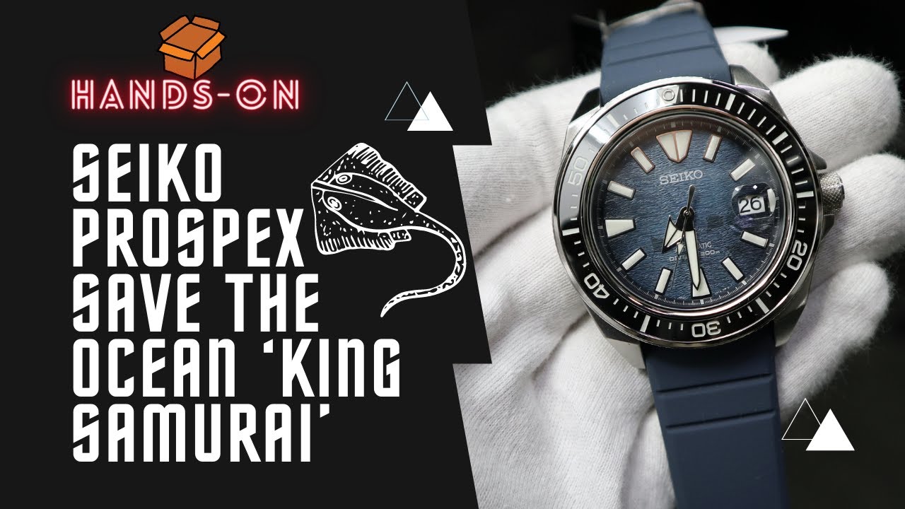 UNBOXING 2021 SEIKO PROSPEX SAVE THE OCEAN ‘KING SAMURAI’  SRPF79K1