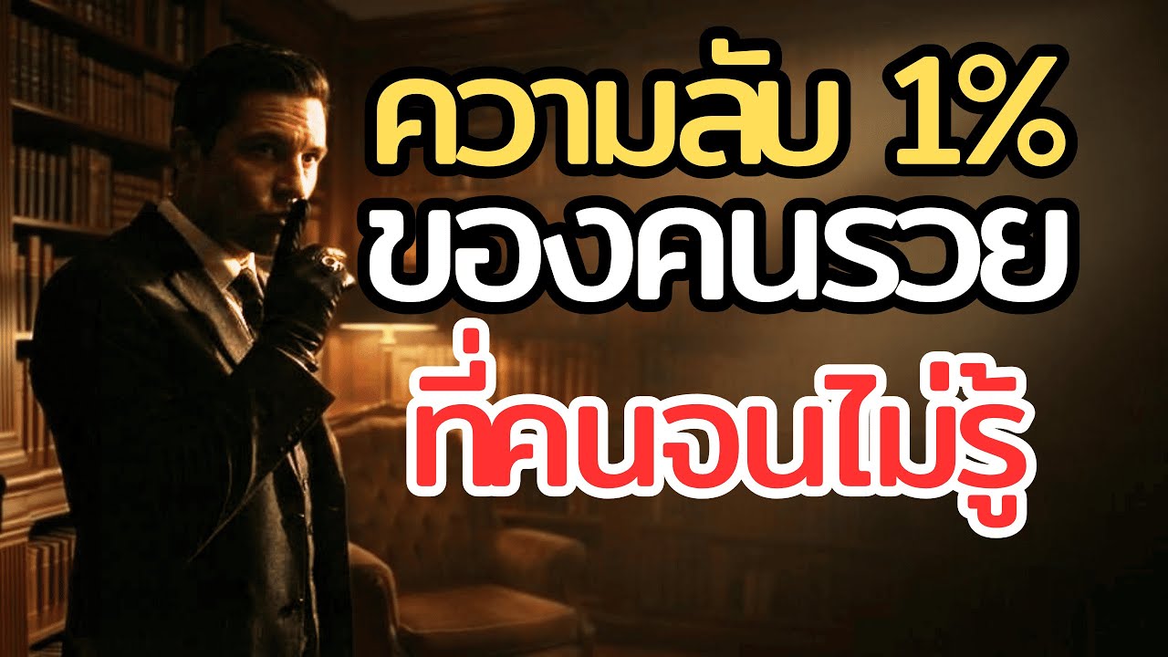 วิธีรวยเงียบๆ : 4 ความลับที่คนรวยไม่บอกคุณ