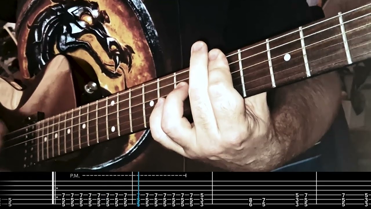 Lordi - Blood Red Sandman (guitar cover with TAB)