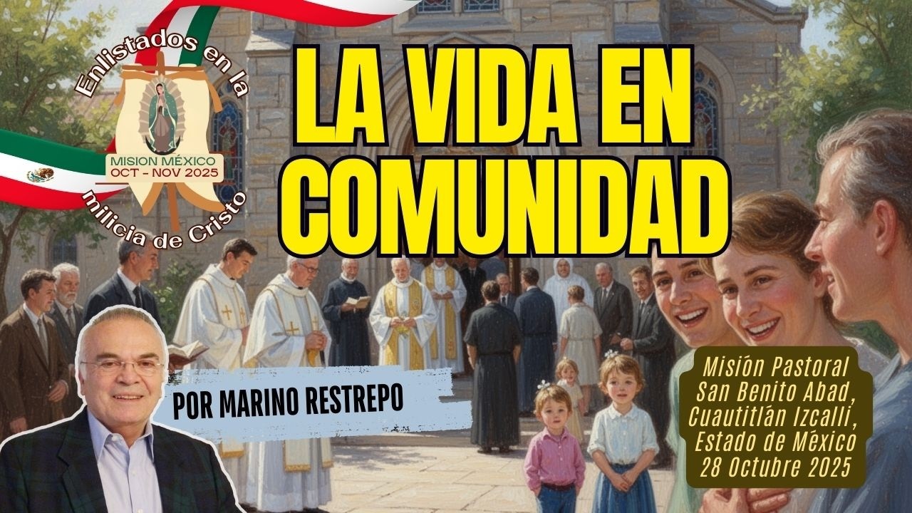 La vida en comunidad por Marino Restrepo. Cuautitlán Izcalli, Estado de México 🇲🇽 28.10.2025