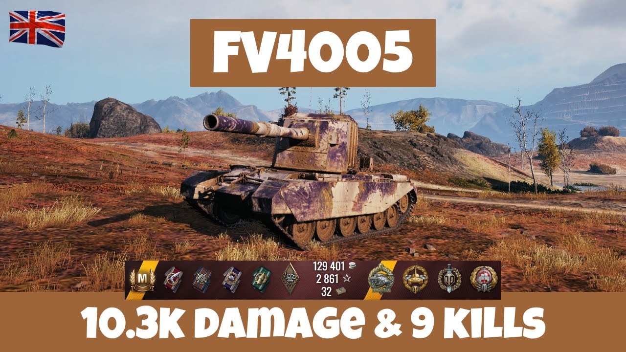 FV4005 — 10.3K DAMAGE & 9 KILLS | WoT Replay