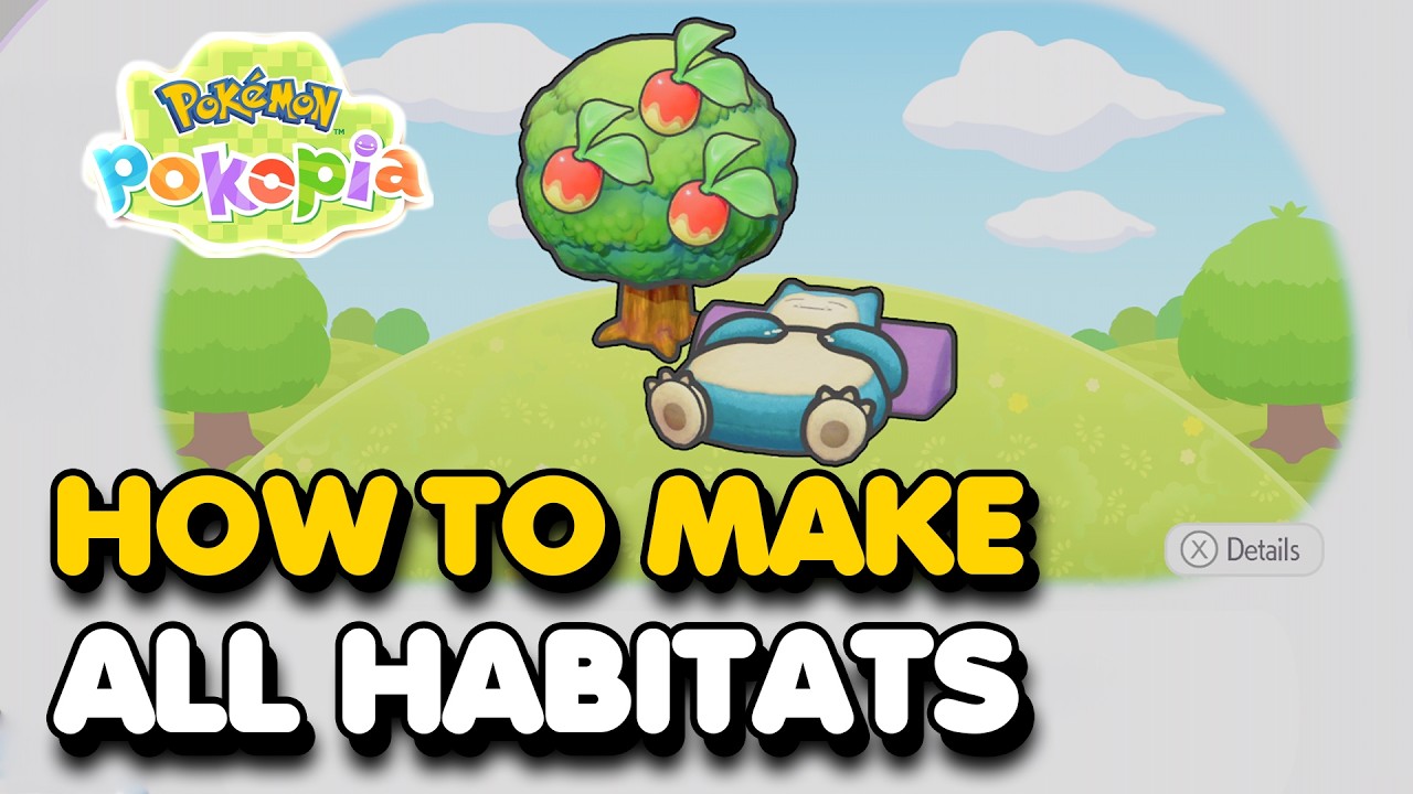 How To Make EVERY HABITAT In Pokemon Pokopia (Full Habitat Dex)