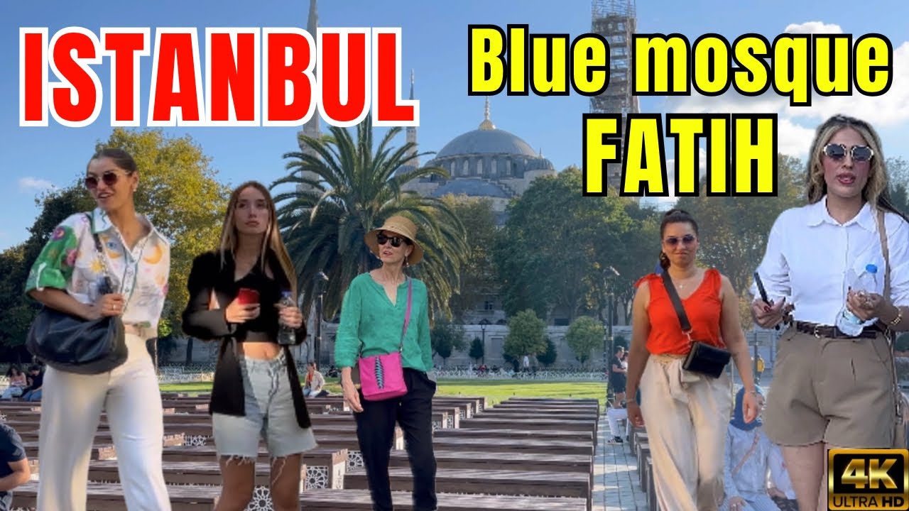🇹🇷 Istanbul Sultanahmet Fatih Walking Tour details &  prices 4k