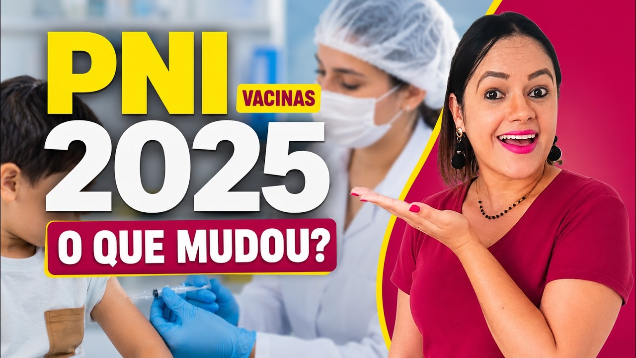 Calendário Nacional de Vacinação do Adolescente (2025) - AULA COMPLETA