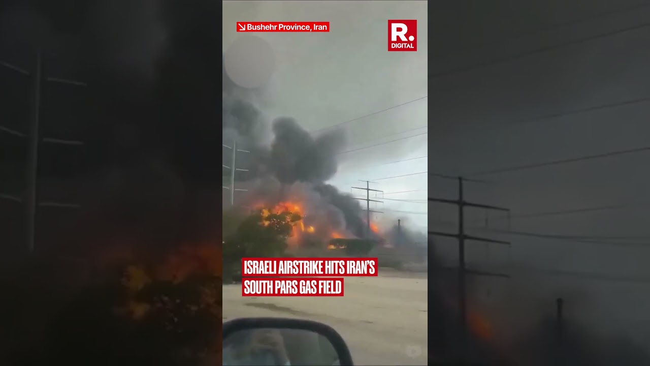 Israeli Airstrike Hits Iran&rsquo;s South Pars Gas Field