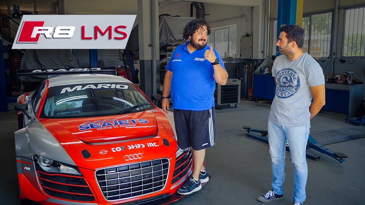 Το ένα και μοναδικό Audi R8 LMS του Μάριου Ηλιόπουλου