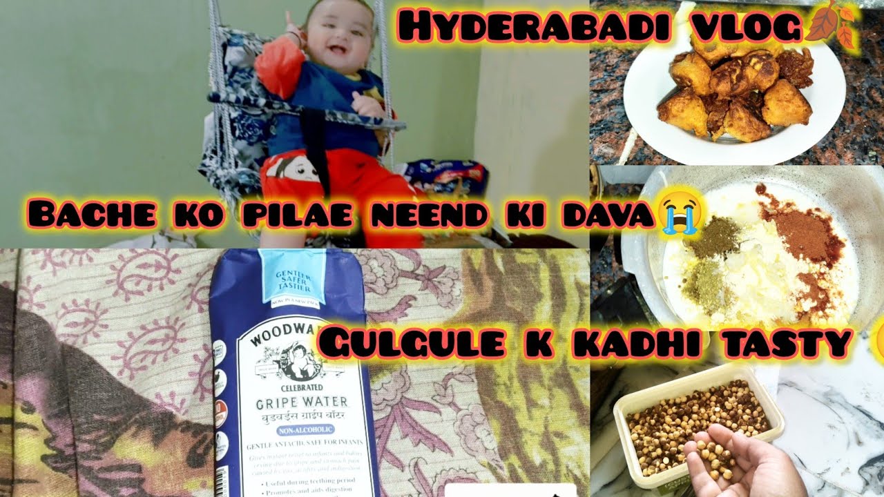 Hyderabadi bache ku pilana para ye dava 😭ajj banae special kadhi😋 #rababmoosvi #dailyvlog #hyderabad