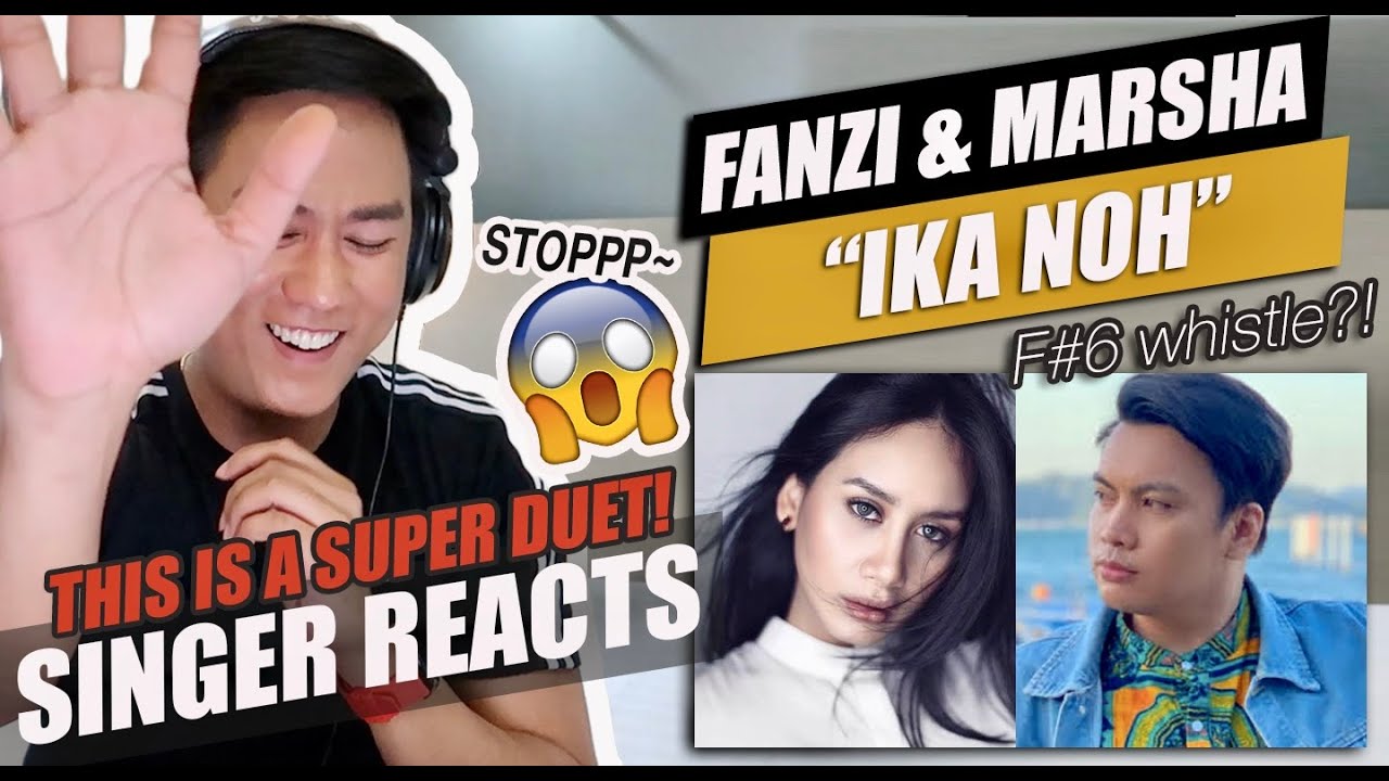IKA NOH ( IT’S YOU ) - MARSHA MILAN feat. FANZI RUJI (OFFICIAL LYRIC VIDEO) | SINGER REACTION