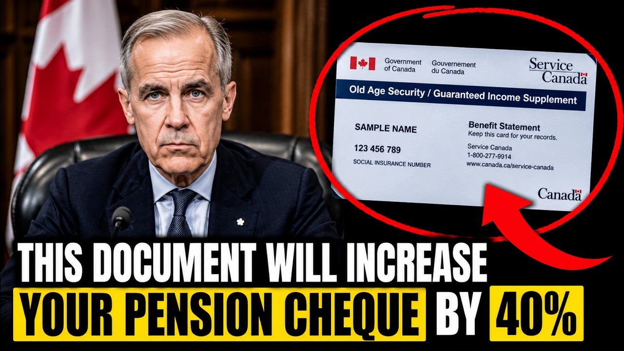 💰 This One Form Pays Canadian Seniors an Extra $13,000 a Year &mdash; And Ottawa Won't Remind You