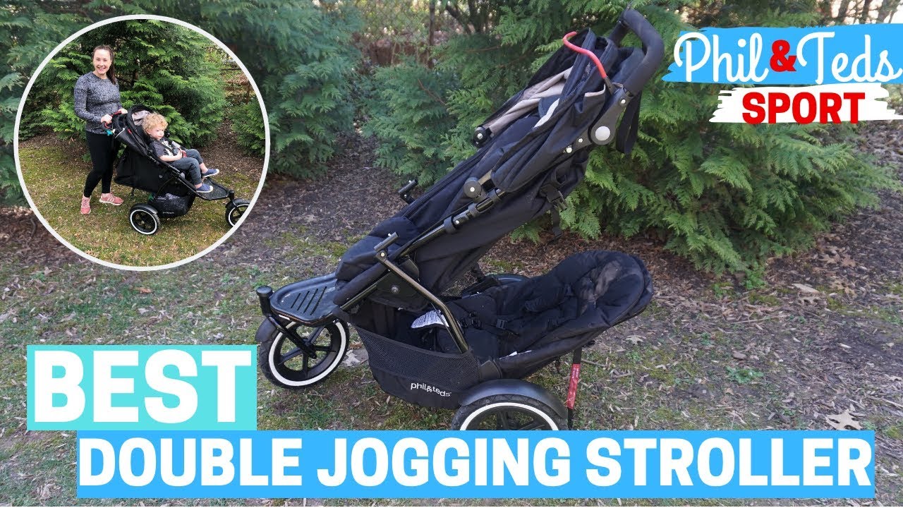 BEST DOUBLE JOGGING STROLLER - Phil & Teds Sport! (Inline All Terrain)