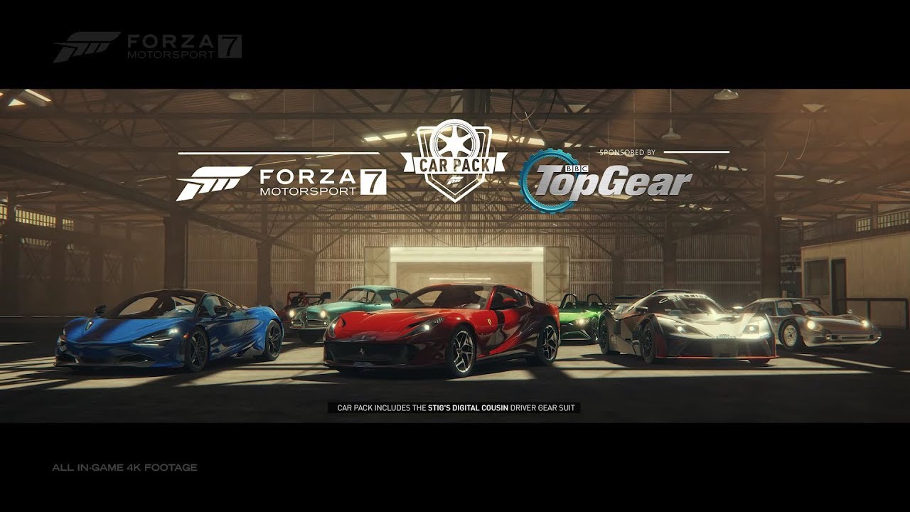 Forza Motorsport 7 - Top Gear Car Pack Trailer