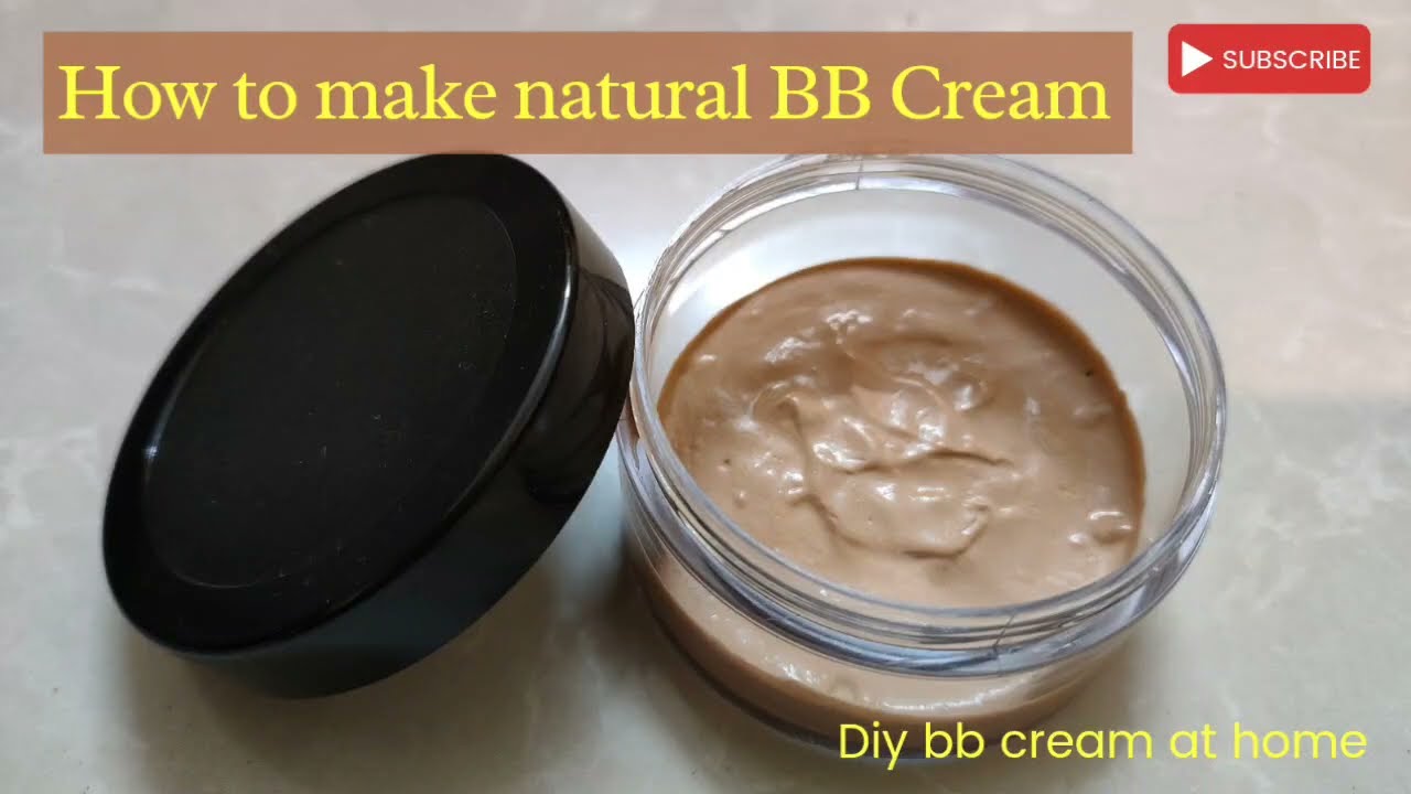 DIY BB cream at home / How to make BB  cream at home easy recipe / BB cream recipe