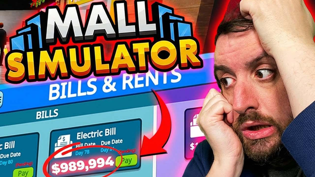 I Haven't Paid My Bills This Whole Time in Mall Simulator