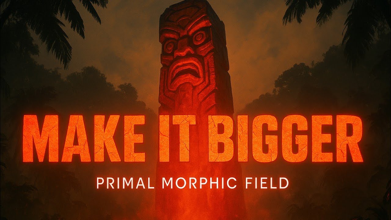MAKE IT BIGGER: Male Enhancement Morphic Field (USE IT CAREFULLY)