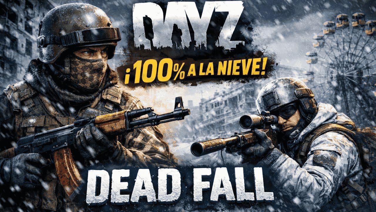 DAYZ DEAD FALL #5 ❄️ Todo cubierto de nieve… empieza lo difícil