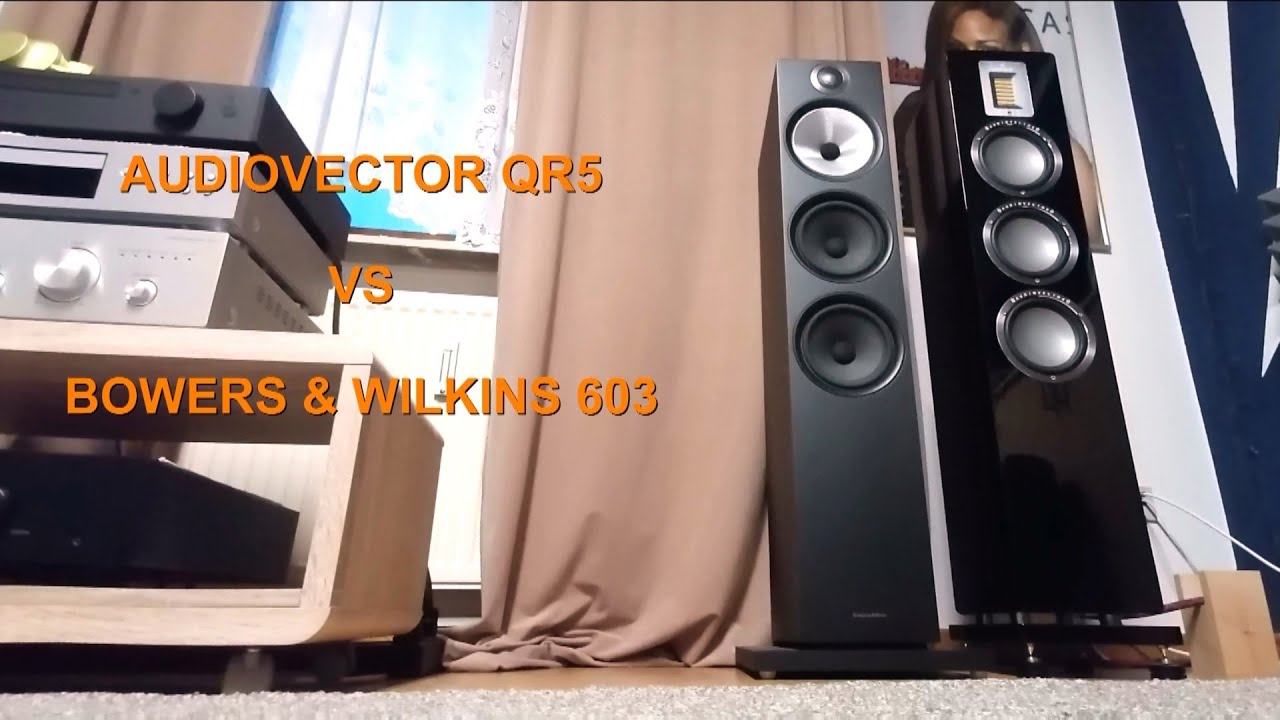 AUDIOVECTOR QR5  VS  Bowers & Wilkins 603