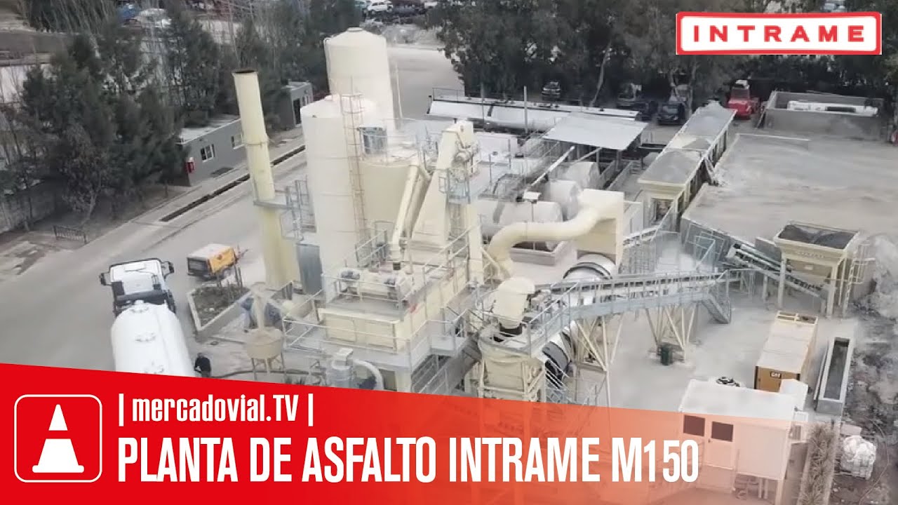 Planta de Asfalto Intrame M150