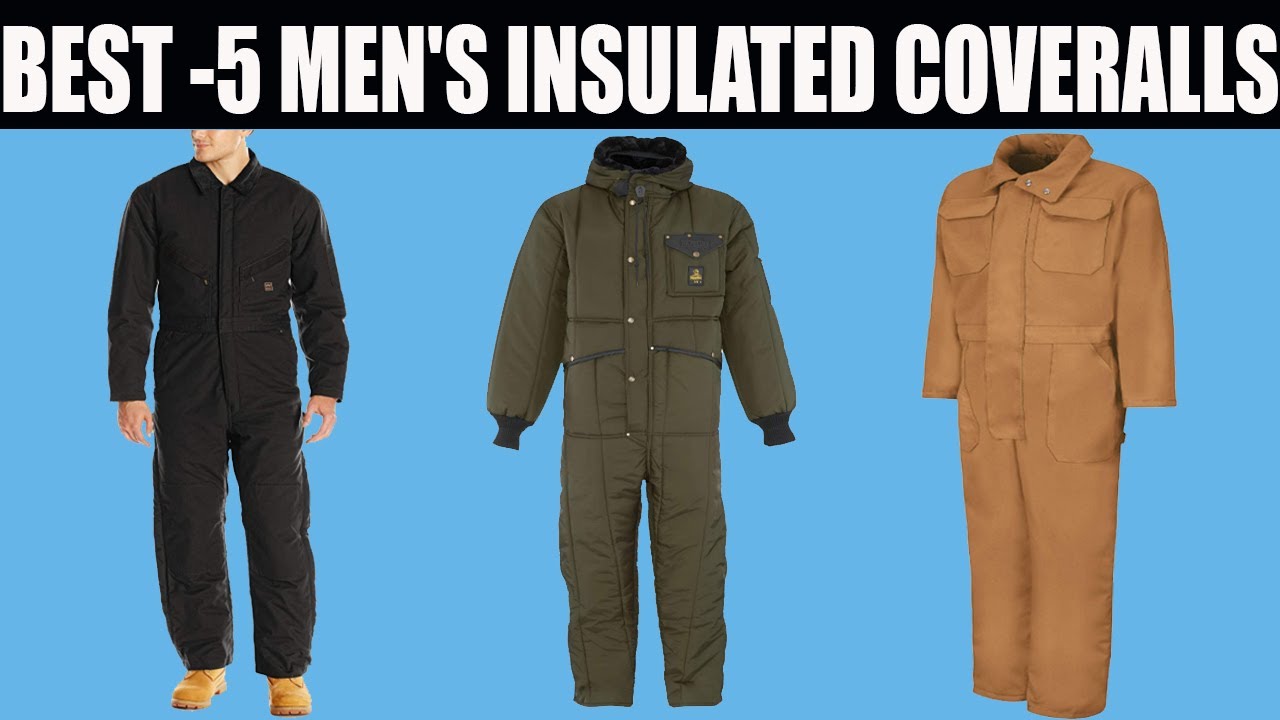 BEST-5 MEN'S INSULATED COVERALLS ||  YOU CAN BUY ON AMAZON