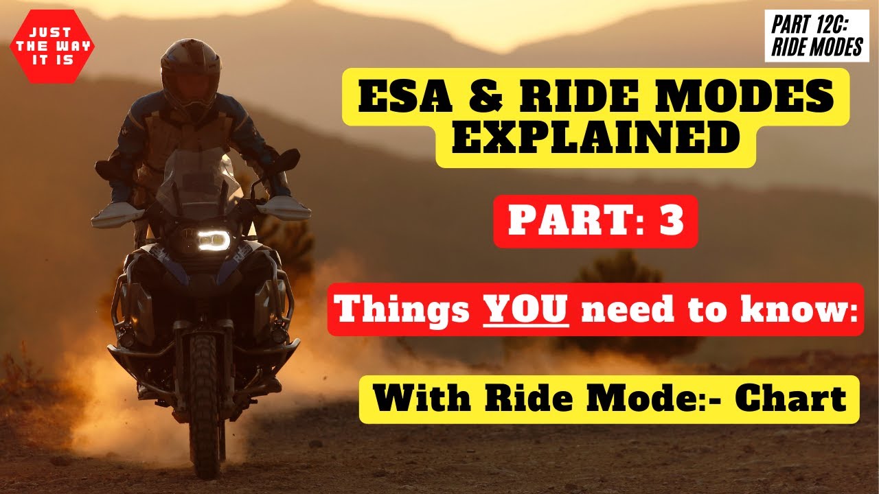 EP:12C BMW Dynamic ESA: описание, режимы езды с таблицей режимов езды и описание профессиональных...