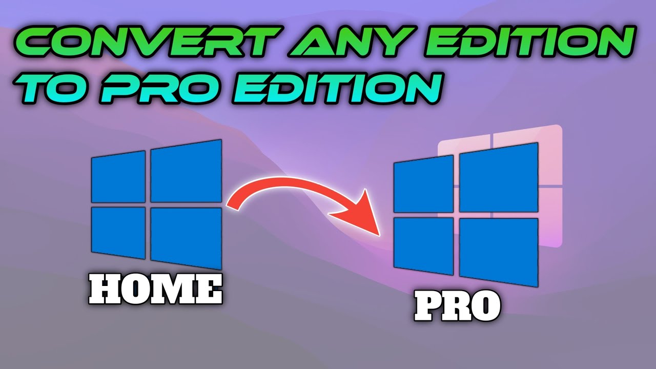 Upgrade Windows 10 Home Single Language To Pro | How To Convert Windows 10 Home To Pro