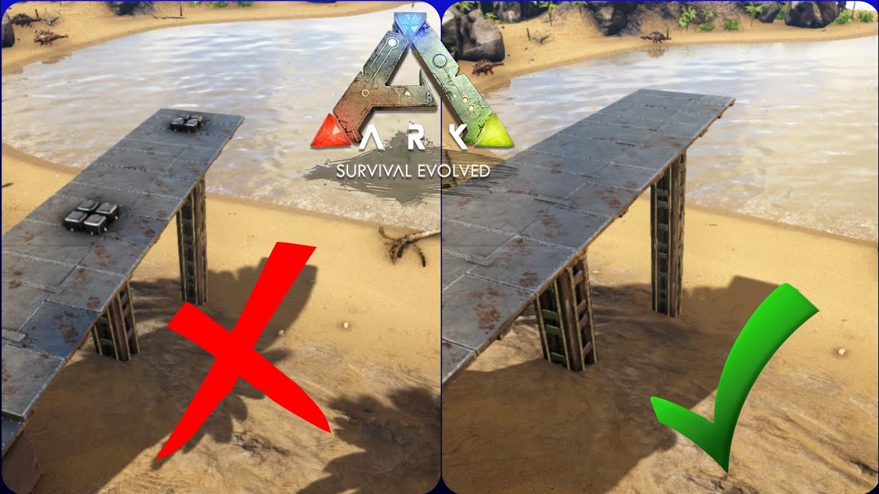 ARK - NIVELAR PILAR CON EL TECHO / Remove abutment edge on roofs [PS4]ESP