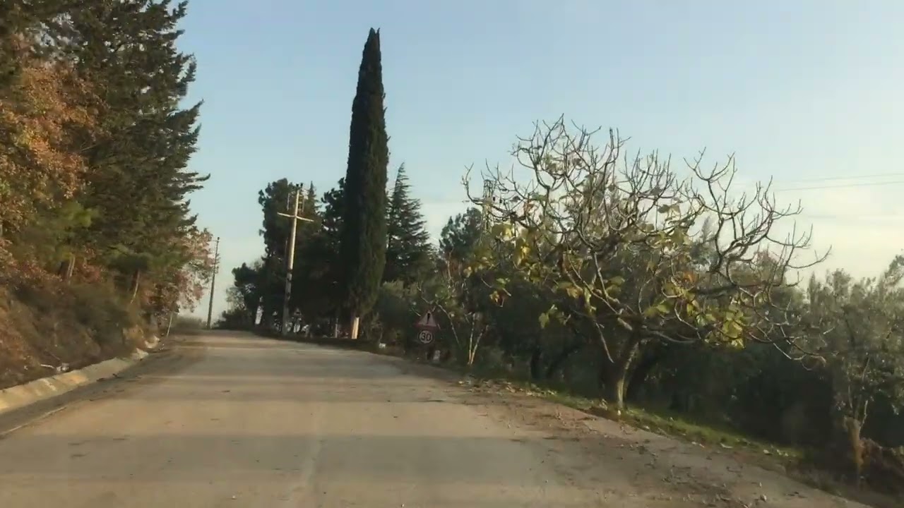 18/12/2022 Gemlik Katırlı köyü yolu