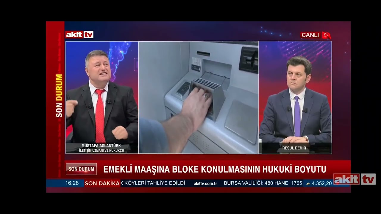 EMEKLİ MAAŞLARINA HACİZ  BLOKE KONULAMAZ Mustafa Aslantürk ALGI YAPAN HABERLERE İTİBAR ETMEYİN
