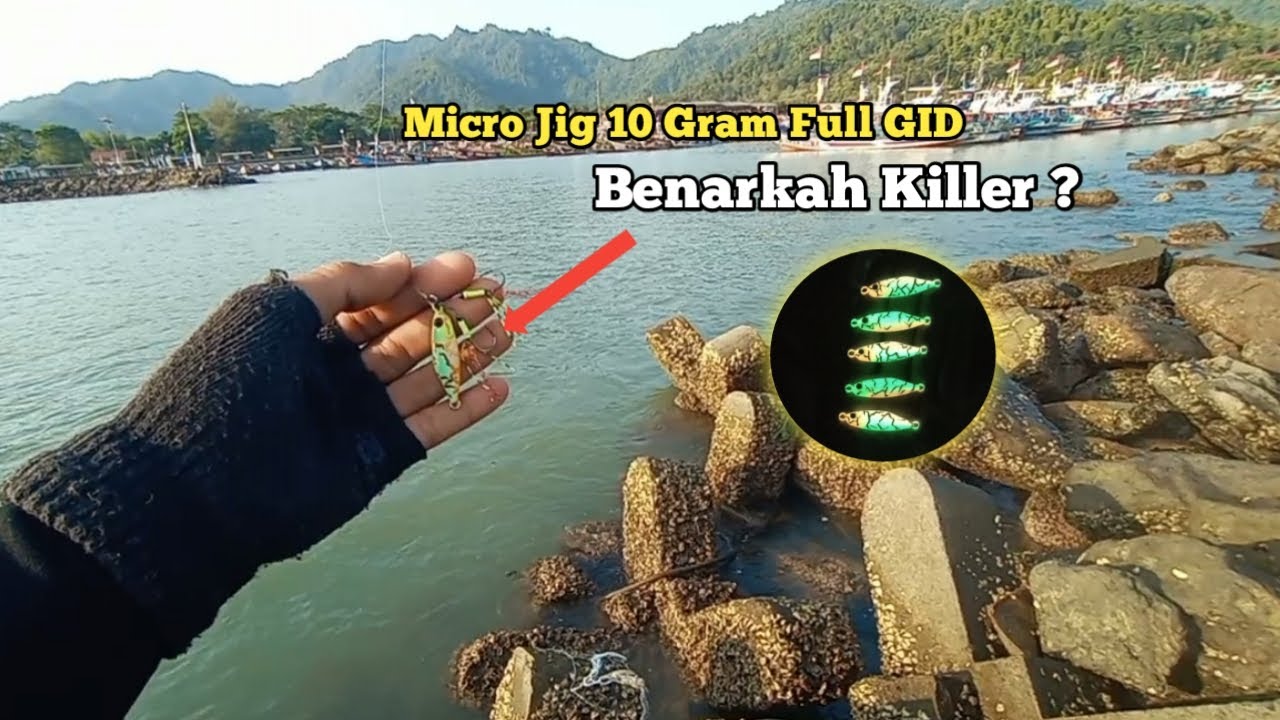 Testing the 10 Gram Full GID Micro Jig, Which is Said to be a Killer for Casting on the Shore, Is...