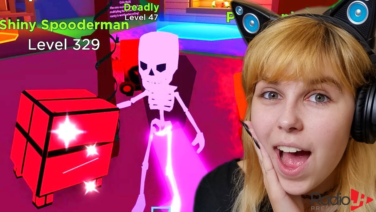 Shiny Spooderman! Roblox Halloween Sim RadioJH Games