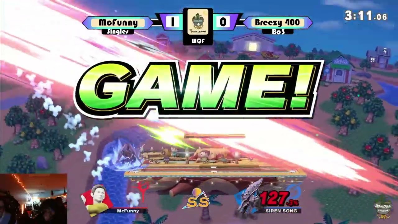 NTSL #57 Winners Quarter Finals - McFunny (Wii Fit Trainer) vs Breezy 400 (Ridley) SSBU