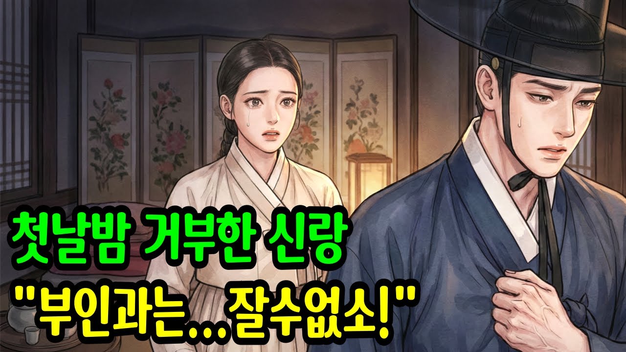 옷고름 푼 신부, 신랑의 가슴을 보고 경악...20년간 숨겨온 충격적 정체    야담 ㅣ설화 ㅣ민담 ㅣ전설ㅣ옛날이야기 ㅣ설화 ㅣ괴담 ㅣ야사 ㅣ오디오북  l 꽃보다야담 ㅣ 조선야담