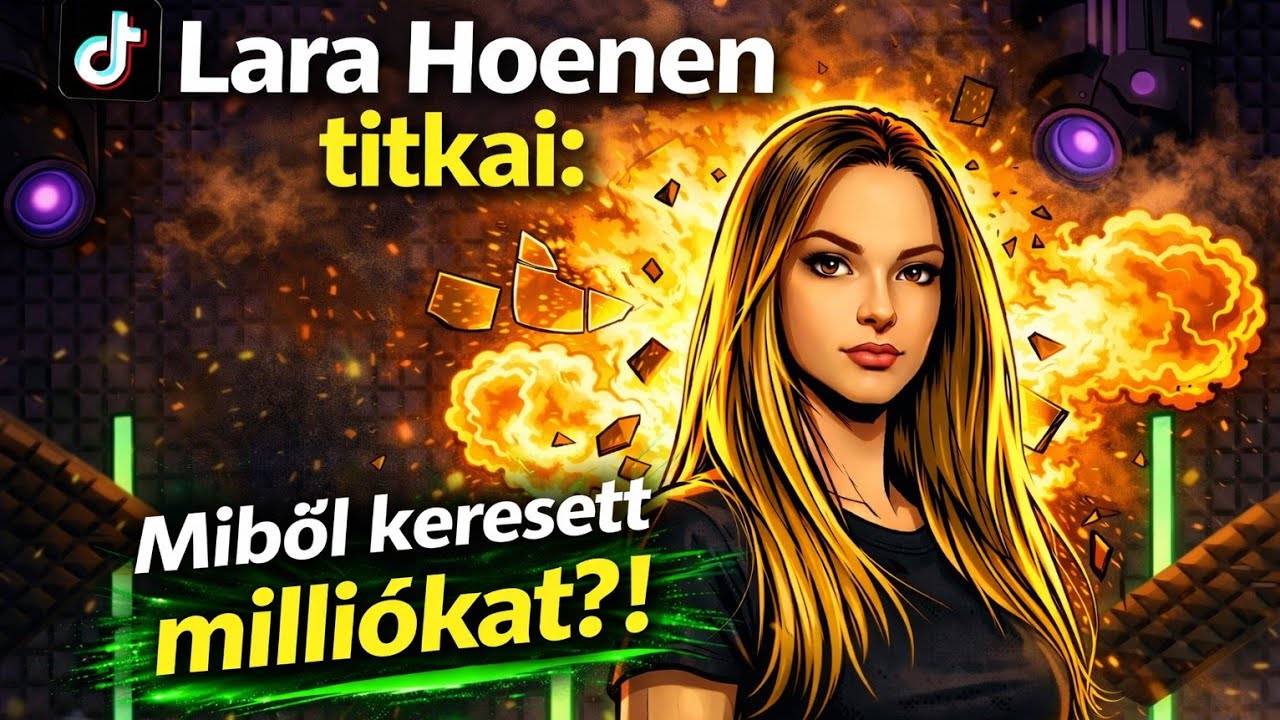 Lara Hoenen tiktoksztár titkai, miből keresett milliókat?