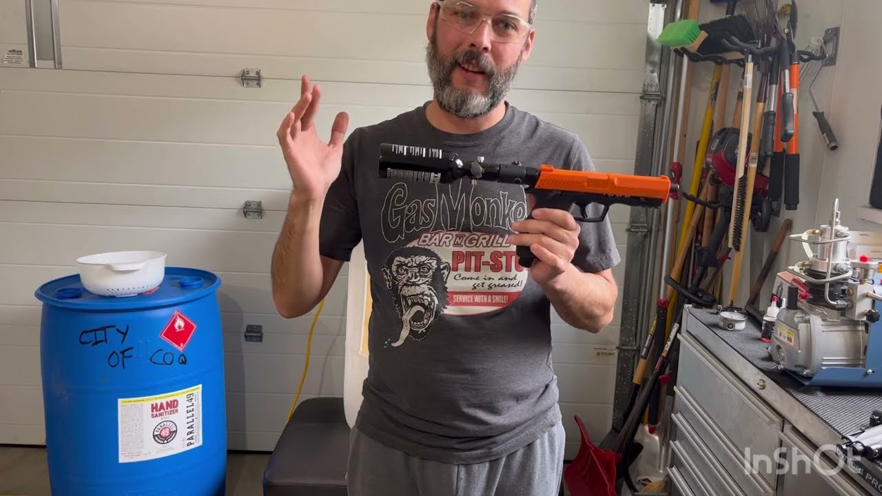 Umarex Hdp 50 Less Lethal - East Coast Detent (Modified), Bottle Straight In The Back