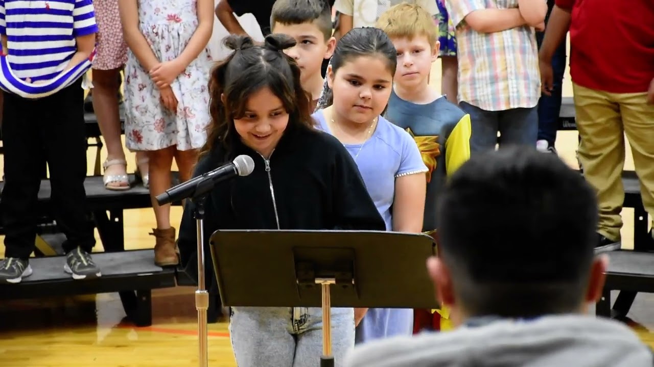 2024-03-08 Bonner Springs Elementary 3rd Grade Music Program Part 1