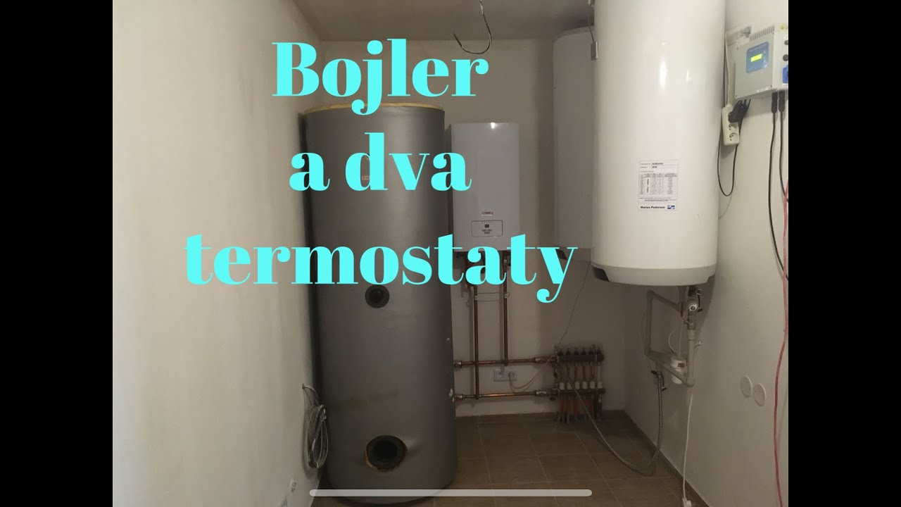 Bojler Dražice a dva termostaty