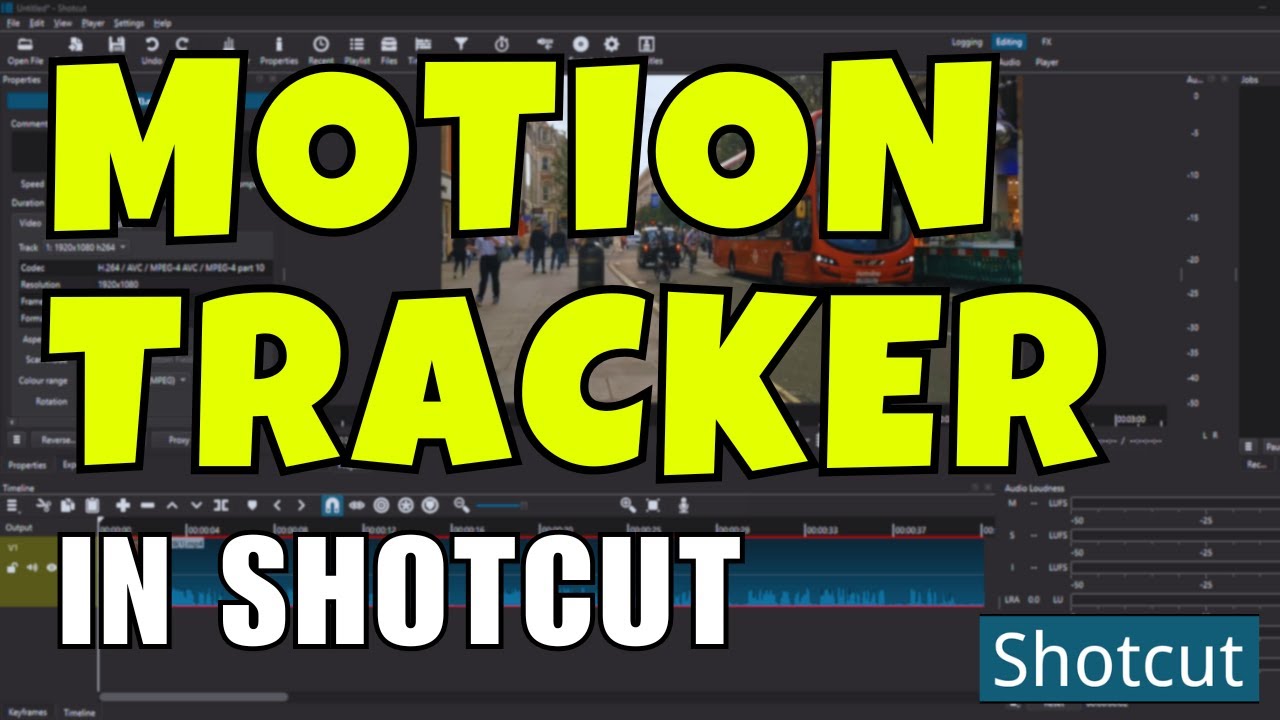 How to Use Motion Tracking in Shotcut | Step-by-Step Tutorial