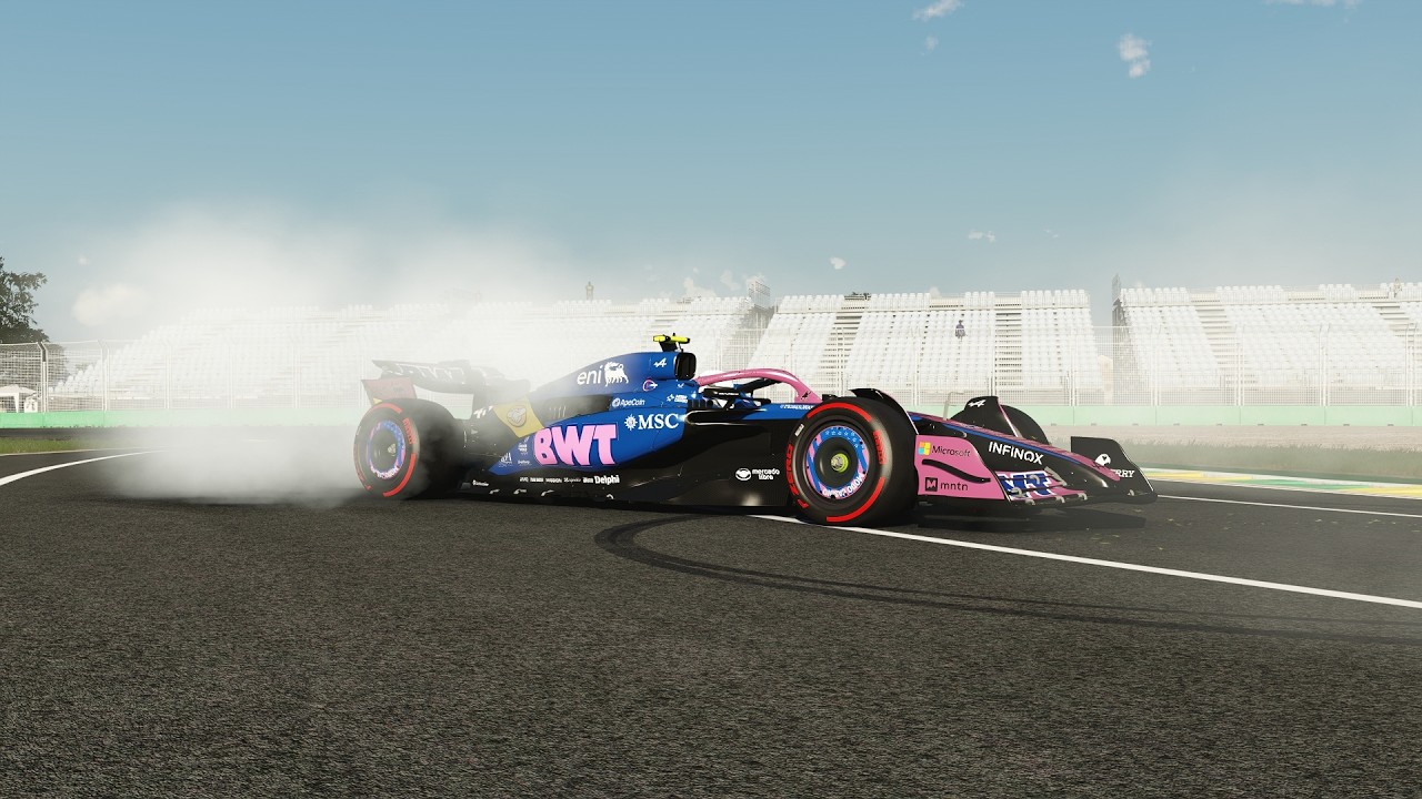 Alpine F1 Franco Colapinto 2025 en Albert Park | Assetto Corsa