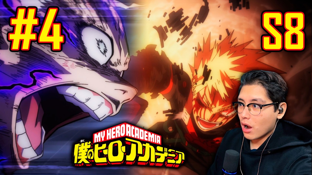 EL REY DE LAS EXPLOSIONES | BOKU NO HERO ACADEMIA | TEMP8 - S8 | EP#4 | REACCIÓN - REACTION