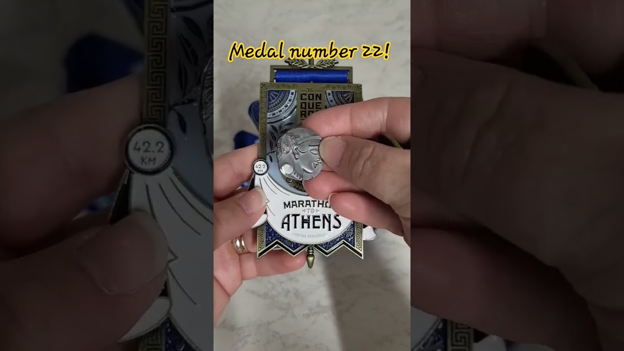 The Conqueror Challenge Medal Number 22. #theconqueror